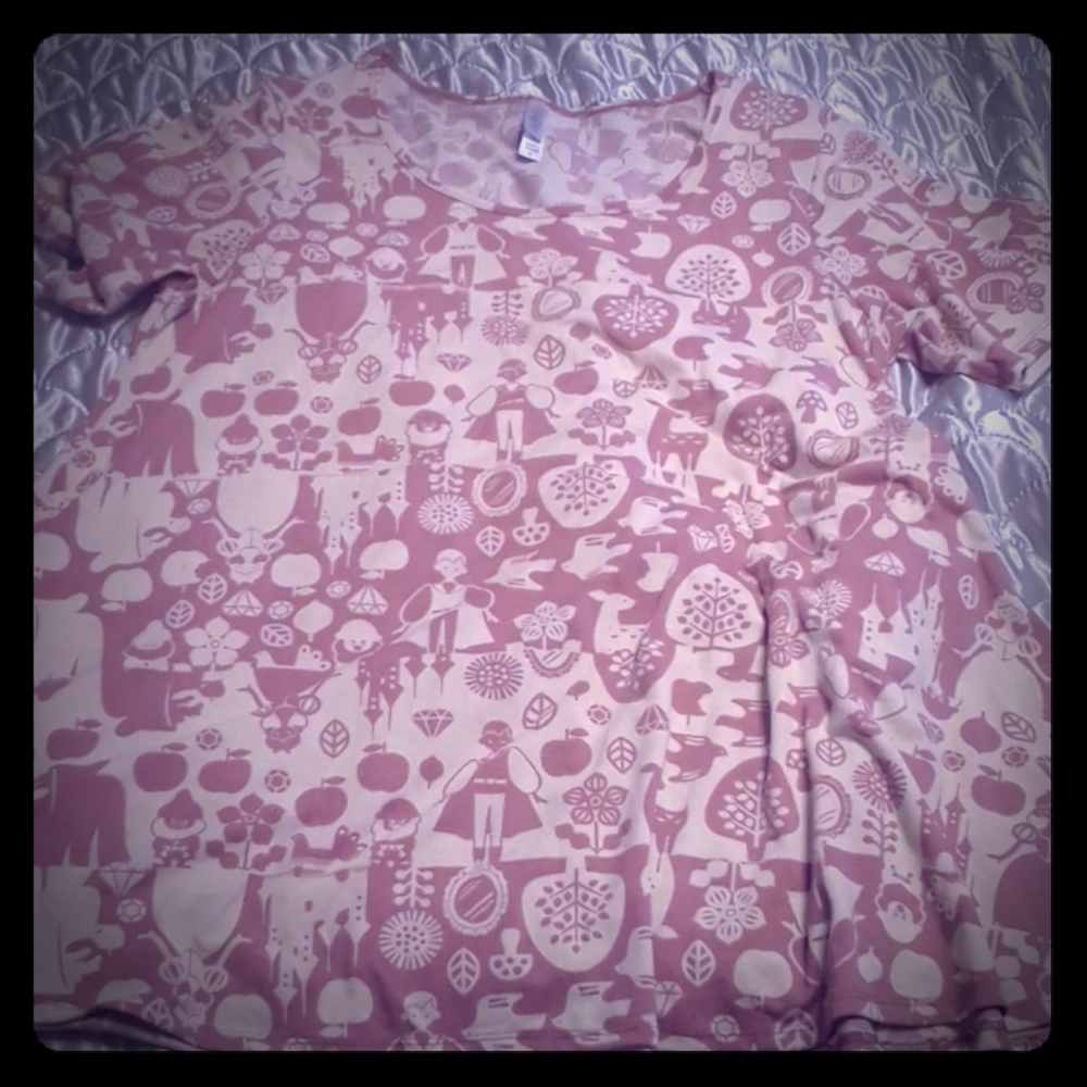 LuLaRoe Disney Cinderella Top